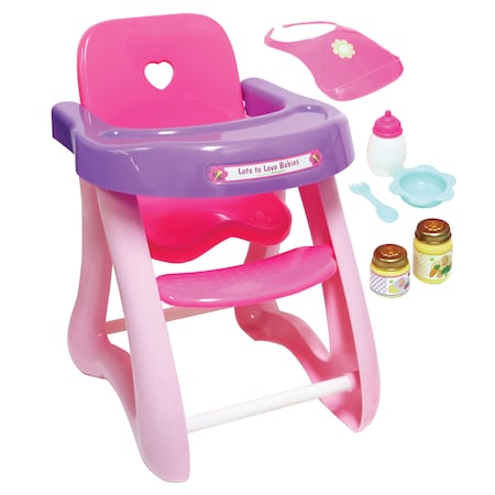 Jc Toys For Keeps High Chair + Accessory Set 25500